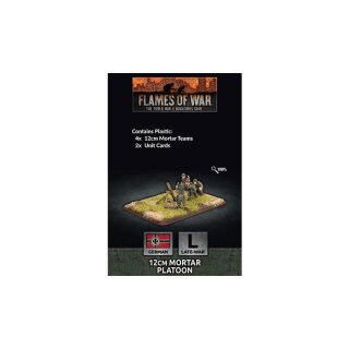 12cm Mortar Platoon (x4 Plastic)