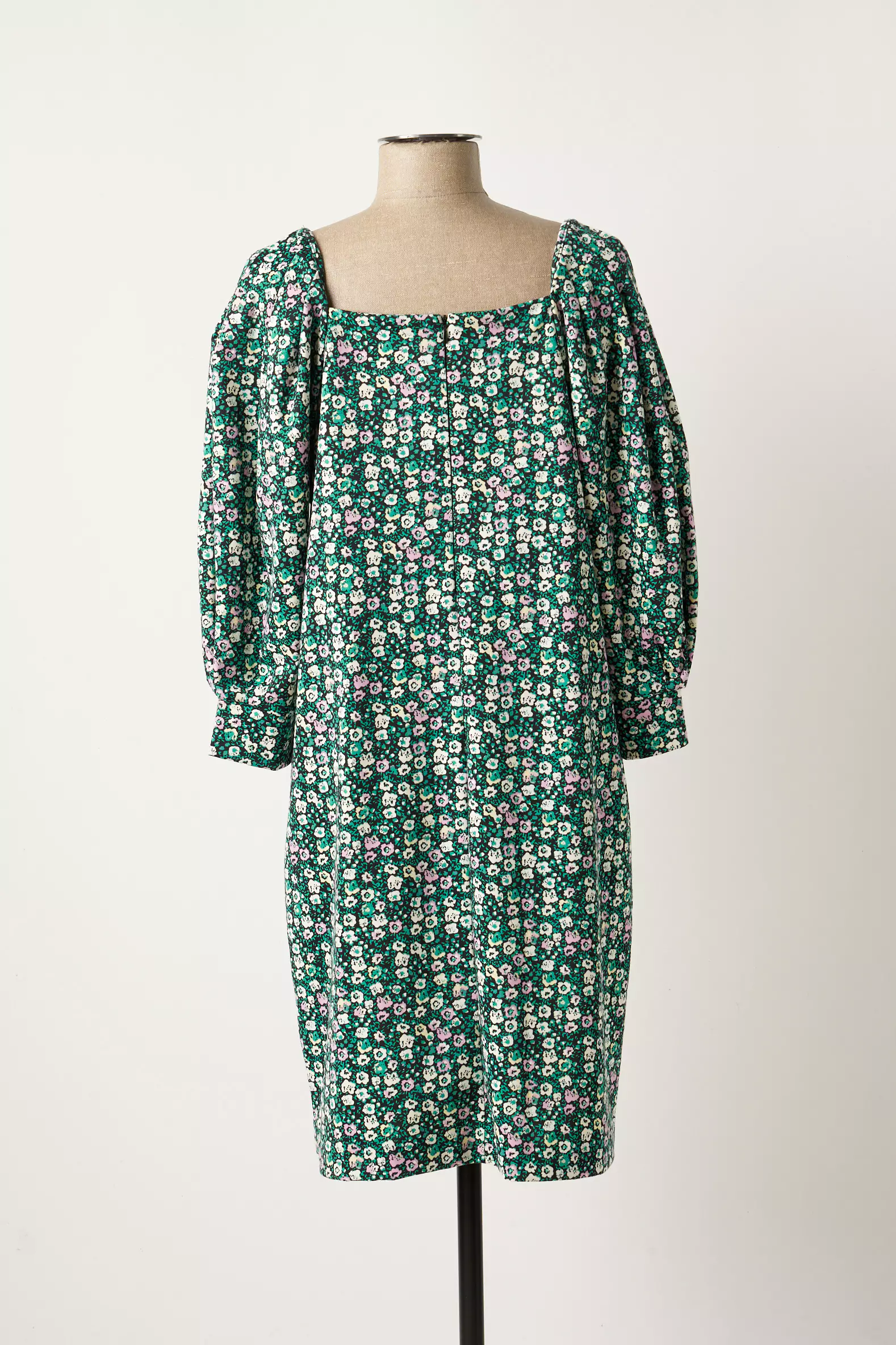 Ichi Robes Mi Longues Femme couleur vert