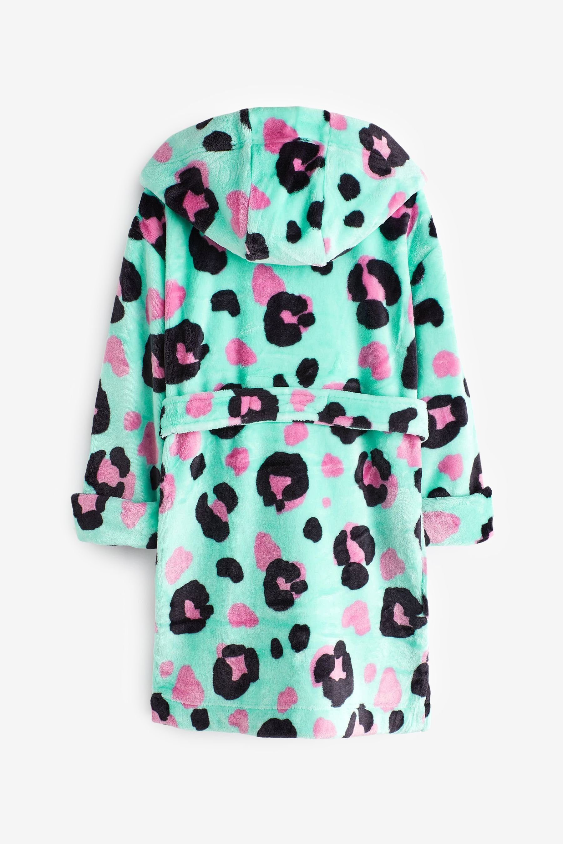 Next Kinderbademantel Bademantel aus Fleece, Polyester (recycelt), Polyester