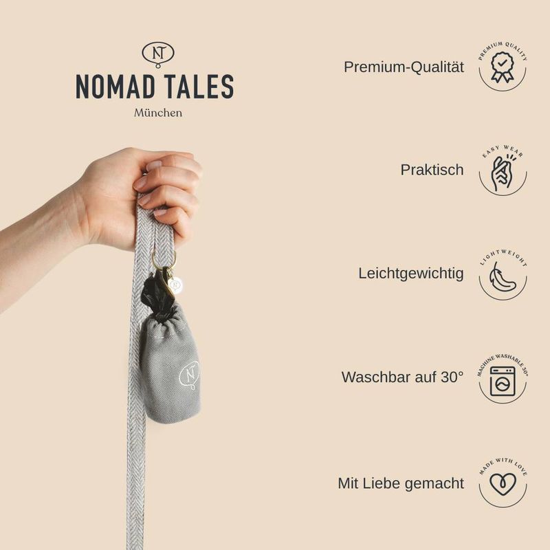 Nomad Tales Canvas Hundekotbeutelspender zu TOP-Preisen | bitiba