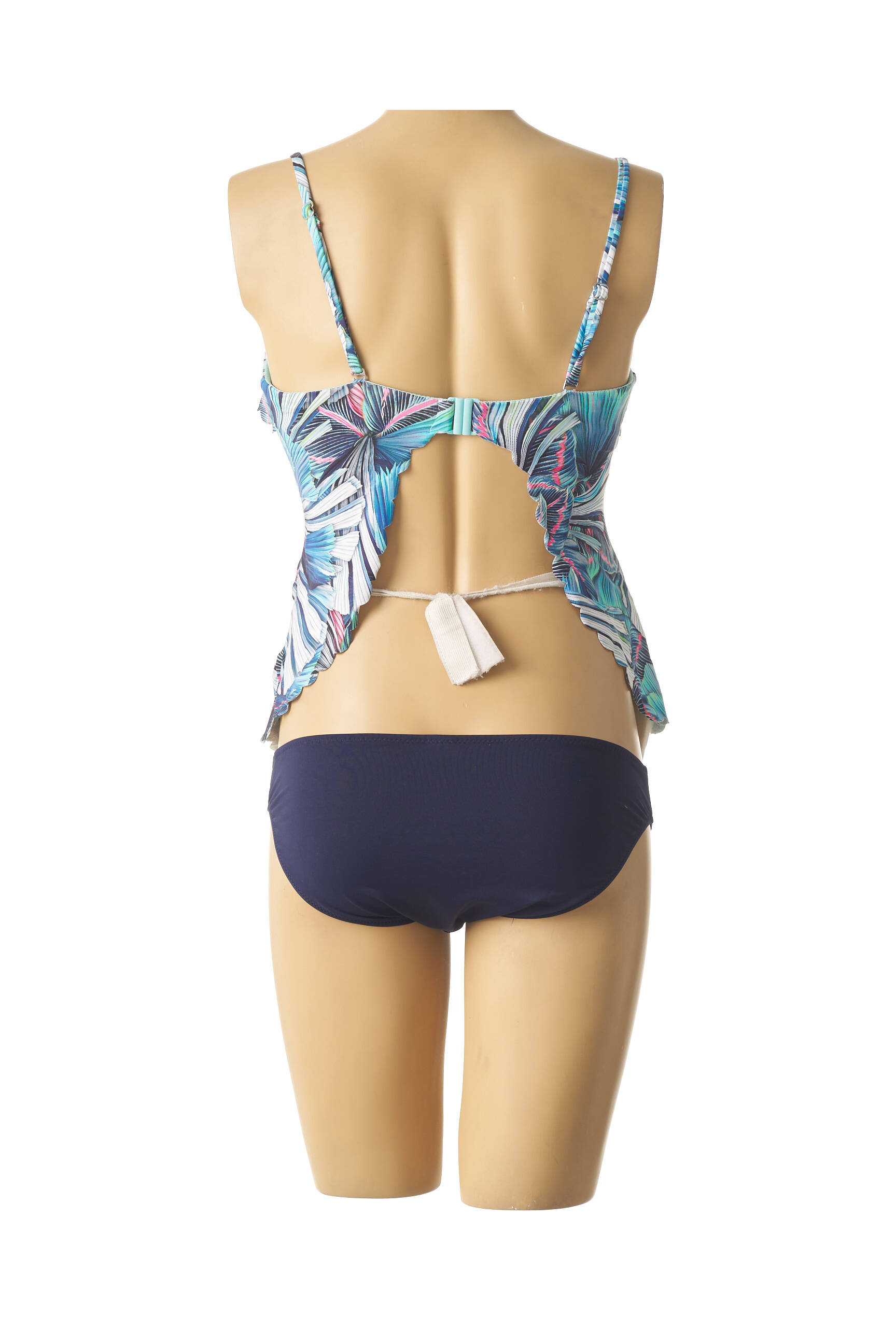 Cache Coeur Maillots2bain Maternite Femme couleur bleu