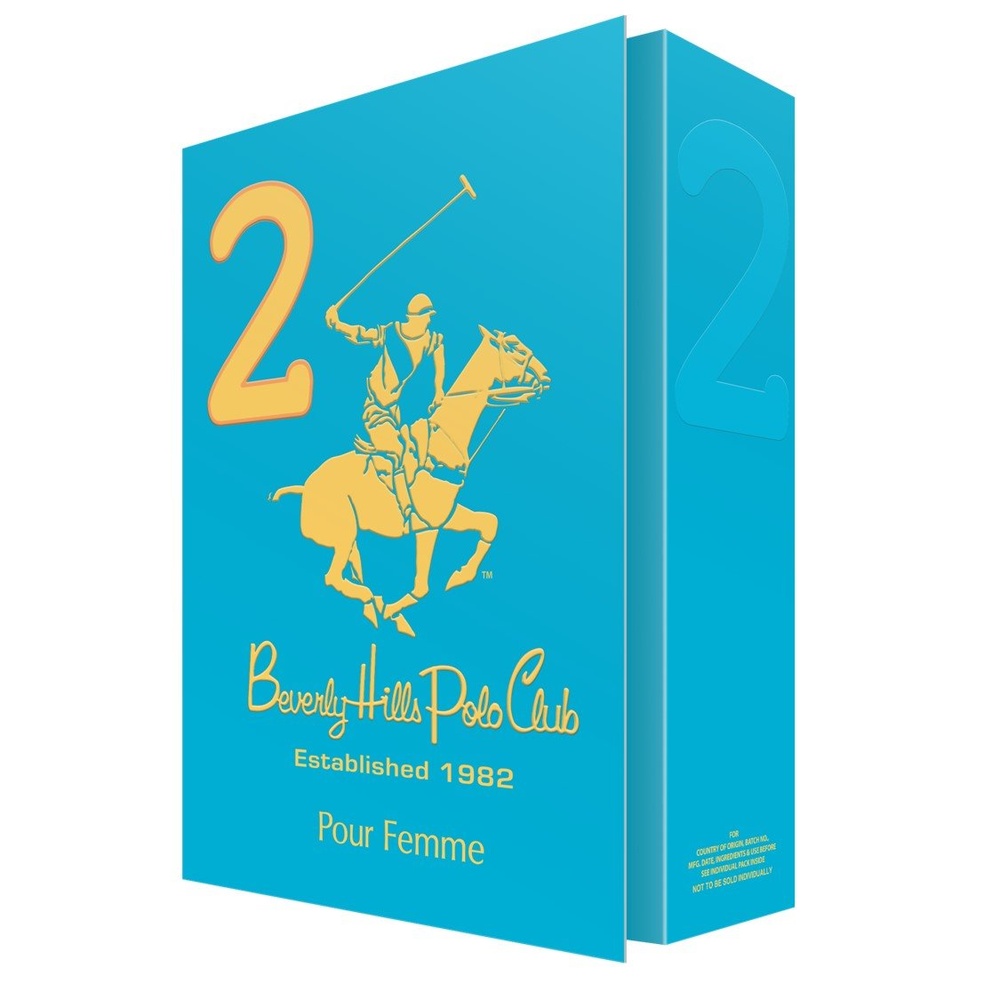 Beverly hills polo club BEVERLY HILLS POLO CLUB SPORT FEMME N°2 Coffret Eau de parfum