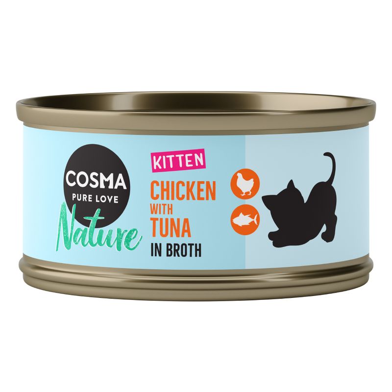 24 x 70 g Cosma Nature Kitten zu TOP-Preisen