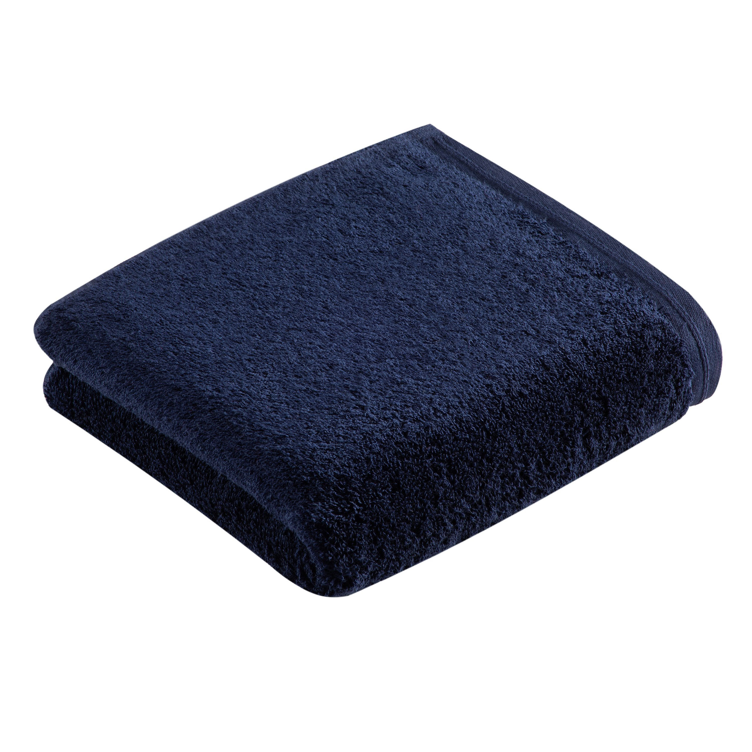 VOSSENHandtuch marine blau
