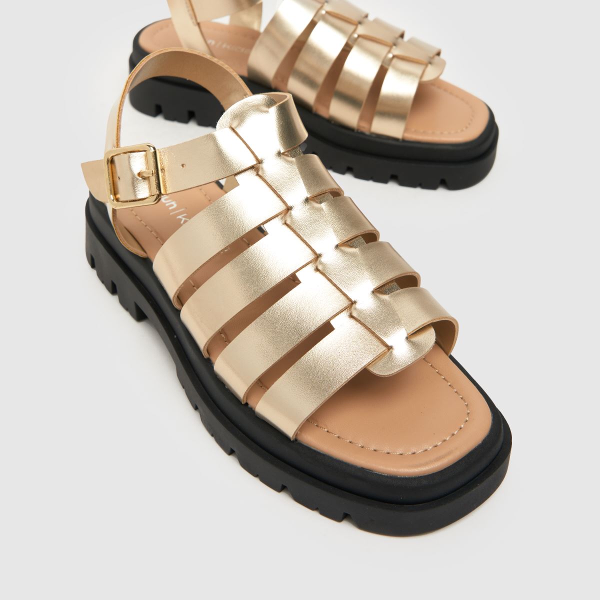 Schuh Gold Troy Gladiator sandali za dekleta