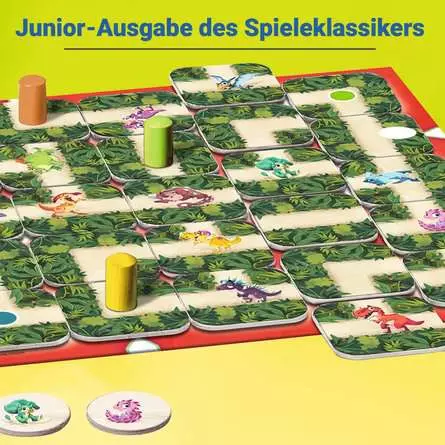 Dino Junior Labyrinth - Kinderspiel ab 4 Jahren
