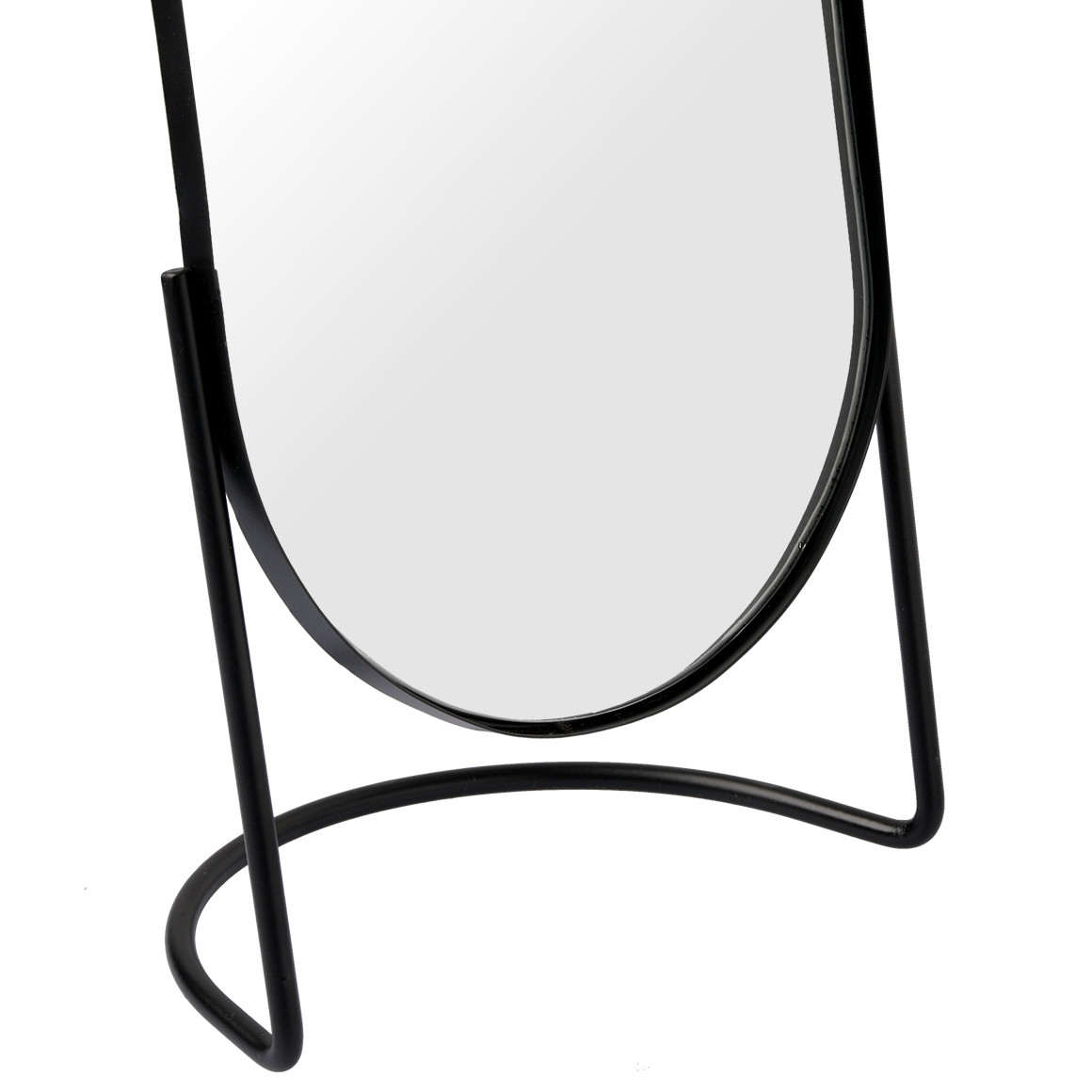 Standspiegel in ovaler Form