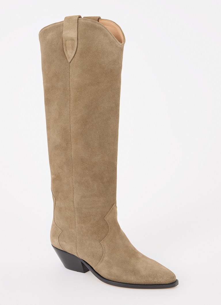 Stivali da cowboy in camoscio Isabel Marant Denvee