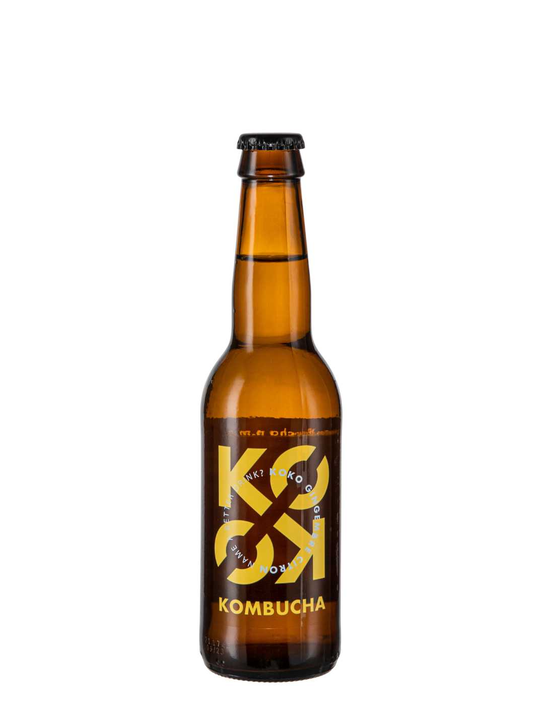 Koko Kombucha : Gingembre Citron - Gueule de joie 0° |  33 cl