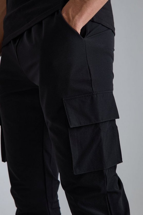 Elastische leichte Stretch Skinny Cargo-Hose