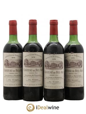 Château de Bel-Air  1976 - Lot de 4 Bouteilles