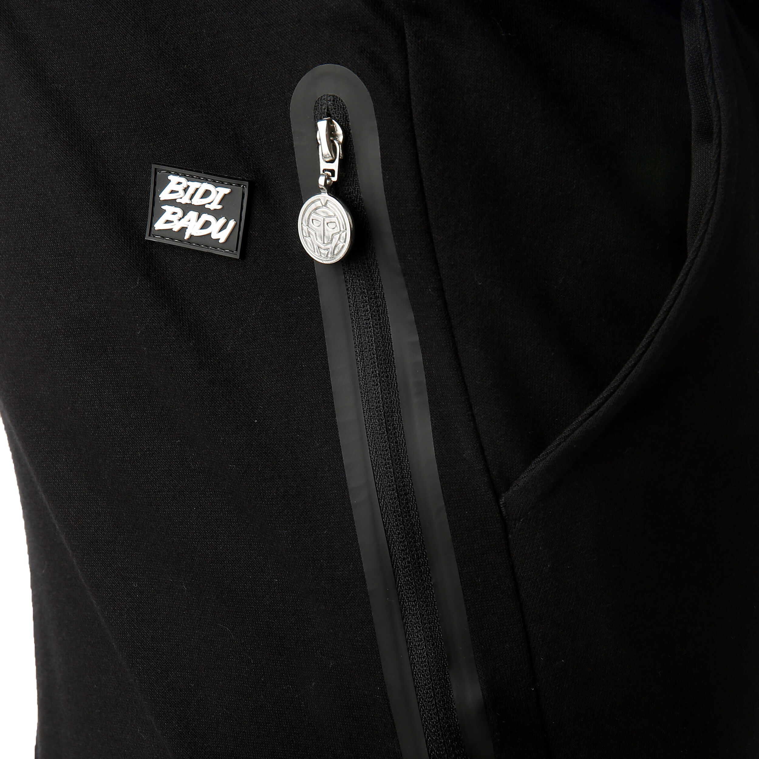 Matu Basic Cuffed Trainingshose Herren - Schwarz, Weiß