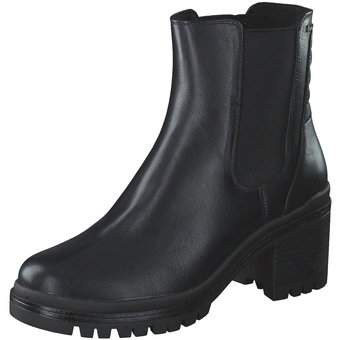 s.Oliver Chelsea Boots in schwarz
