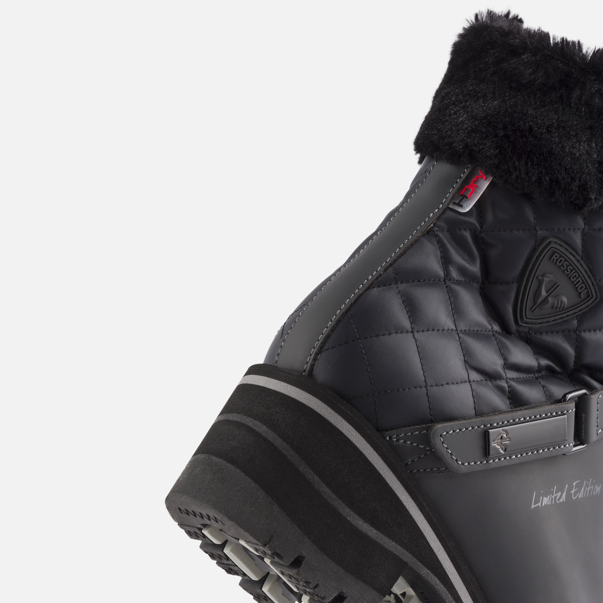 Bottines Megève noires femme