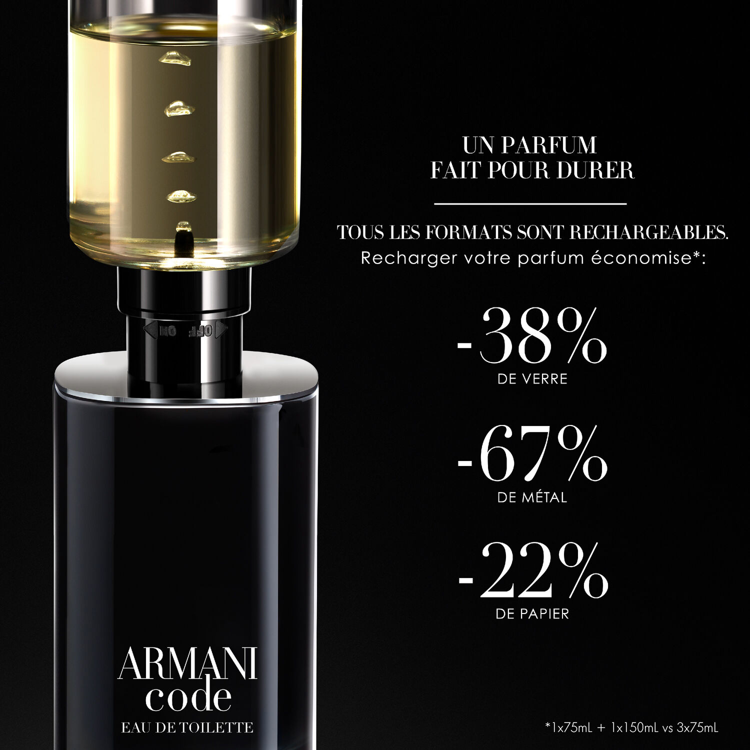 Giorgio Armani Armani Code Eau de Toilette Rechargeable