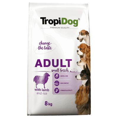 Tropidog Premium Adult Small Lamm & Reis
