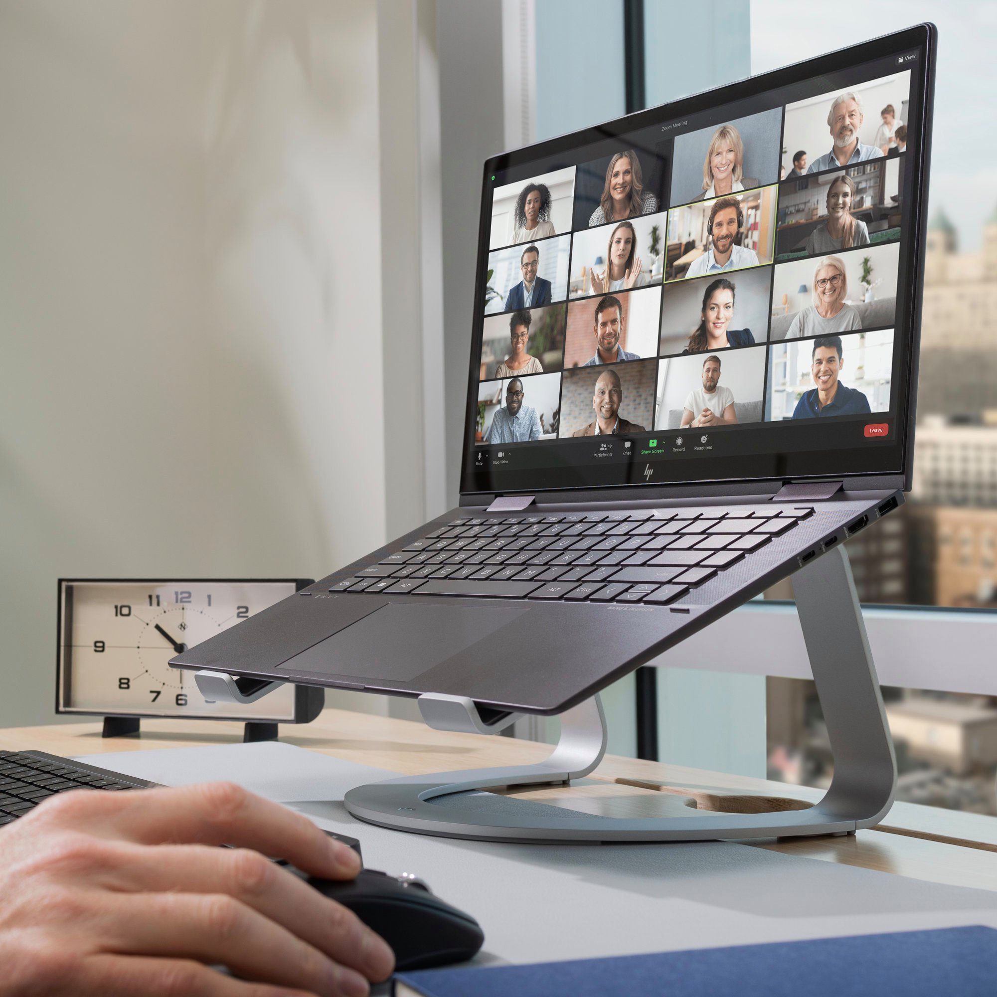Twelve South Curve SE Aluminium Stand, Silber Laptop-Ständer, (MacBook / Notebooks von 13 bis 16 Zoll)
