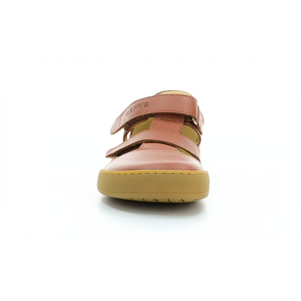 Crave Shellwood Cognac Barfußsandalen