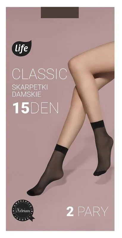 Женске чарапе Life 15 Denier Opal