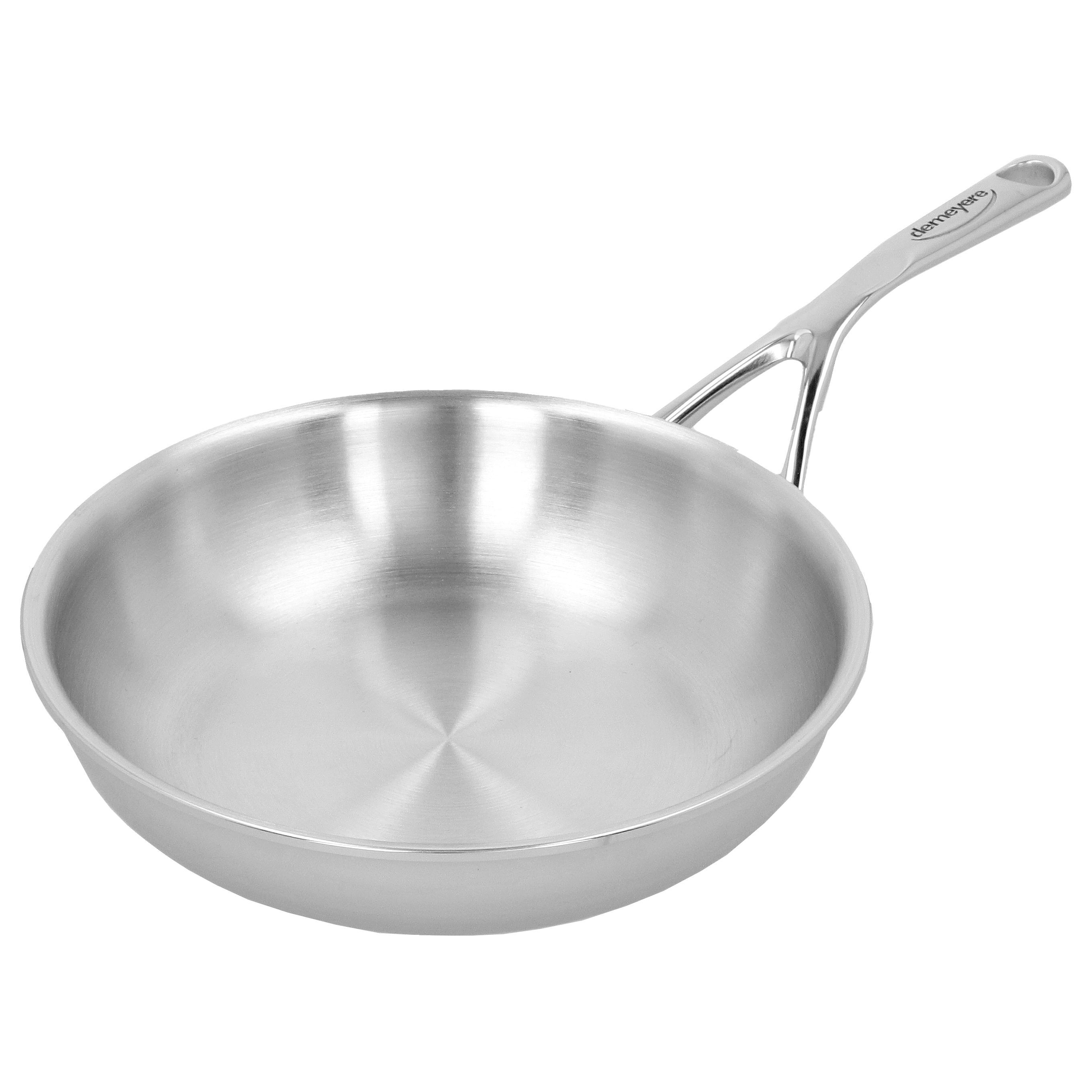 Bratpfanne 20 cm, 18/10 Edelstahl, Silber