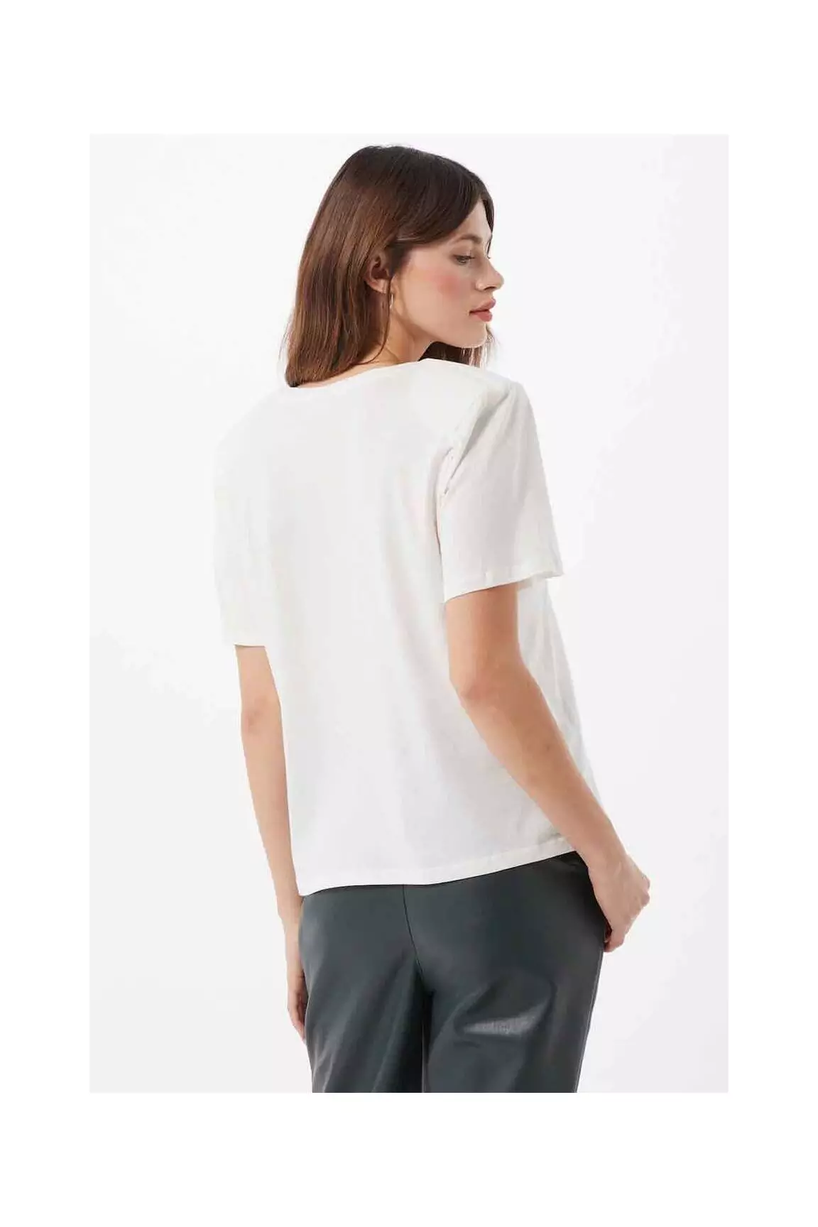 Jacqueline De Yong Tshirts Femme couleur blanc