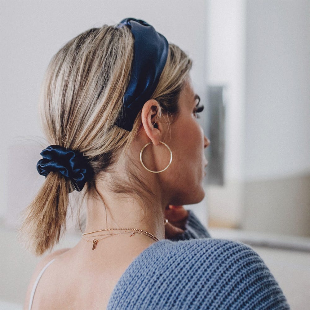 Ailoria Doux Set Scrunchie S und M Blau