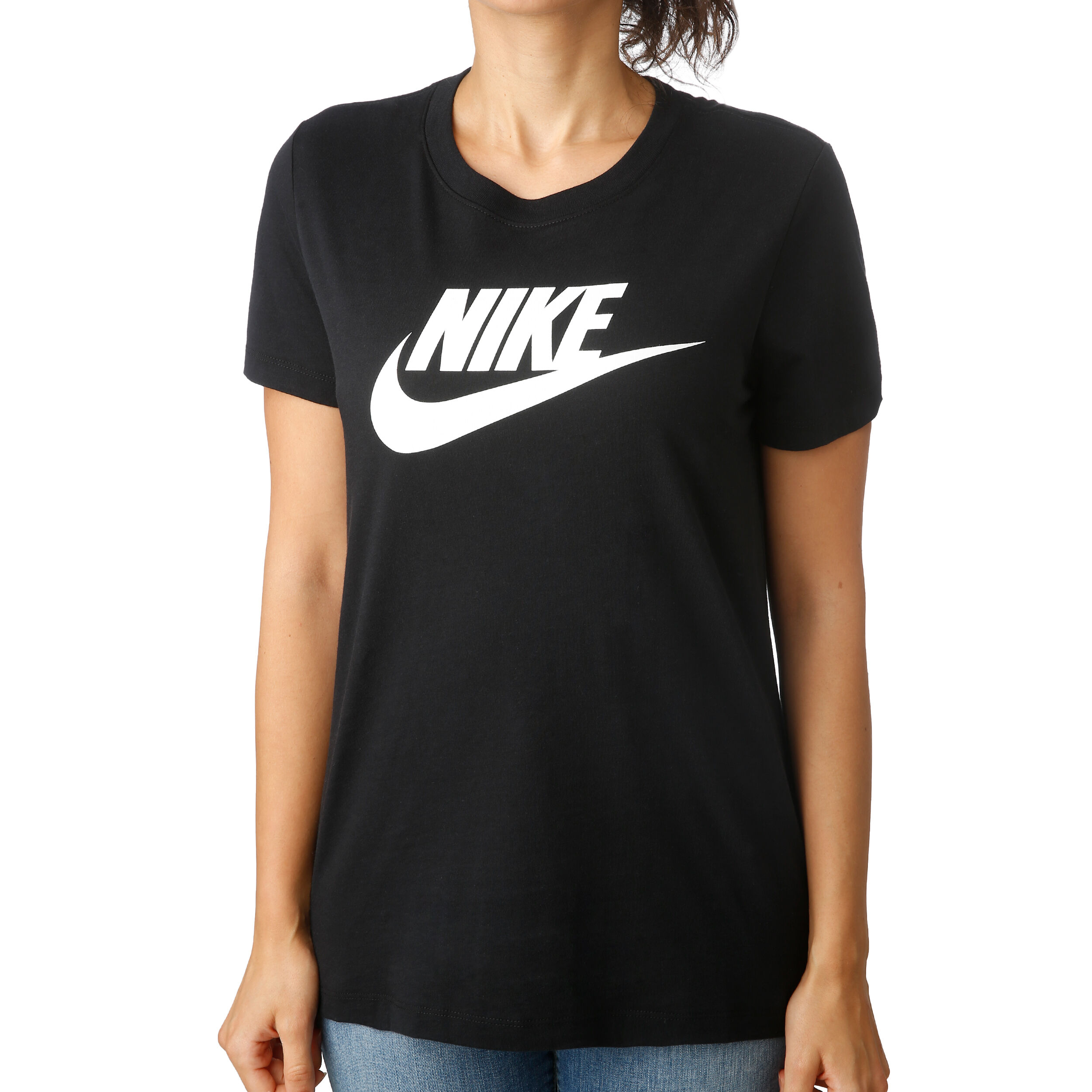 Sportswear Essential T-Shirt Damen - Schwarz, Weiß