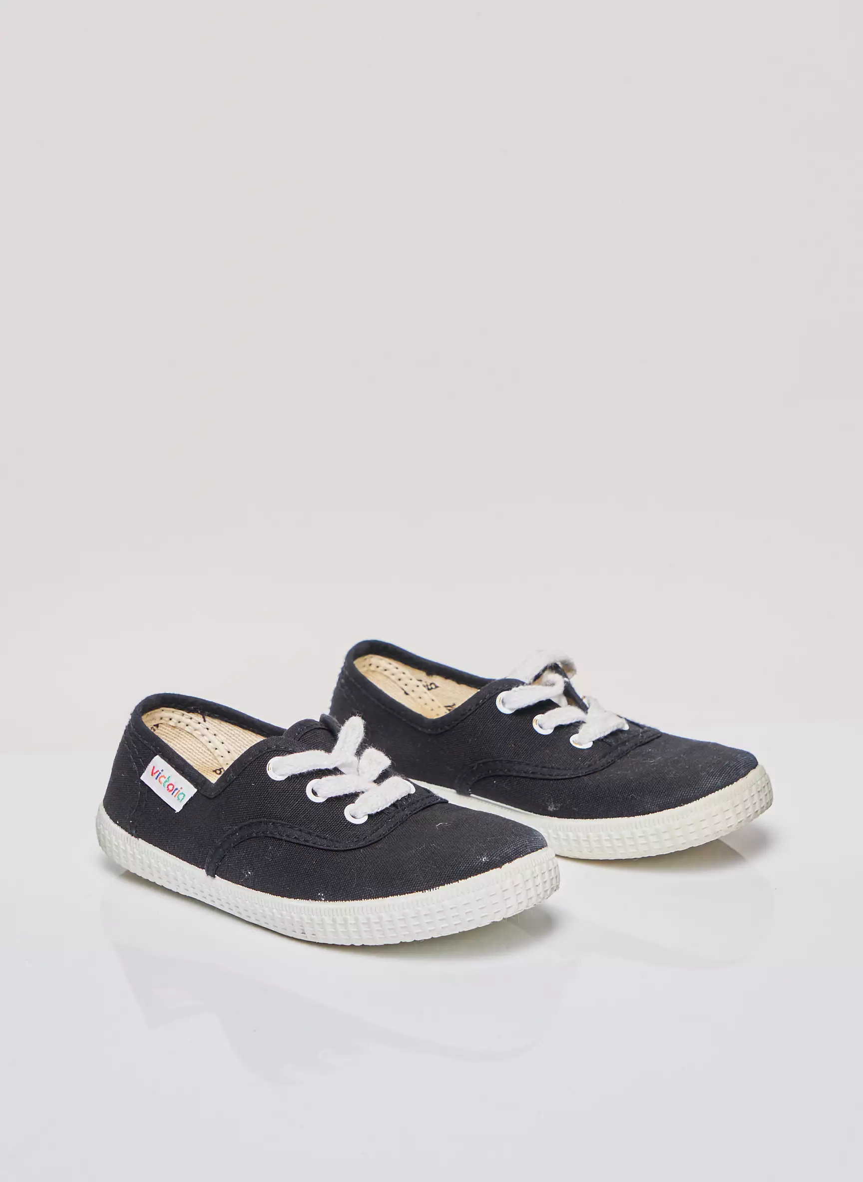 Victoria Baskets Enfant couleur noir