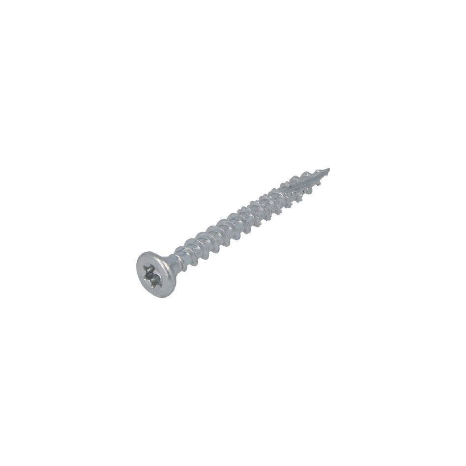Proftec 5206.01.25101 Spanplattenschrauben Frontpackung + Schneidspitze TX-20 (+Bit) 4,0 x 25 mm - 200 Stück