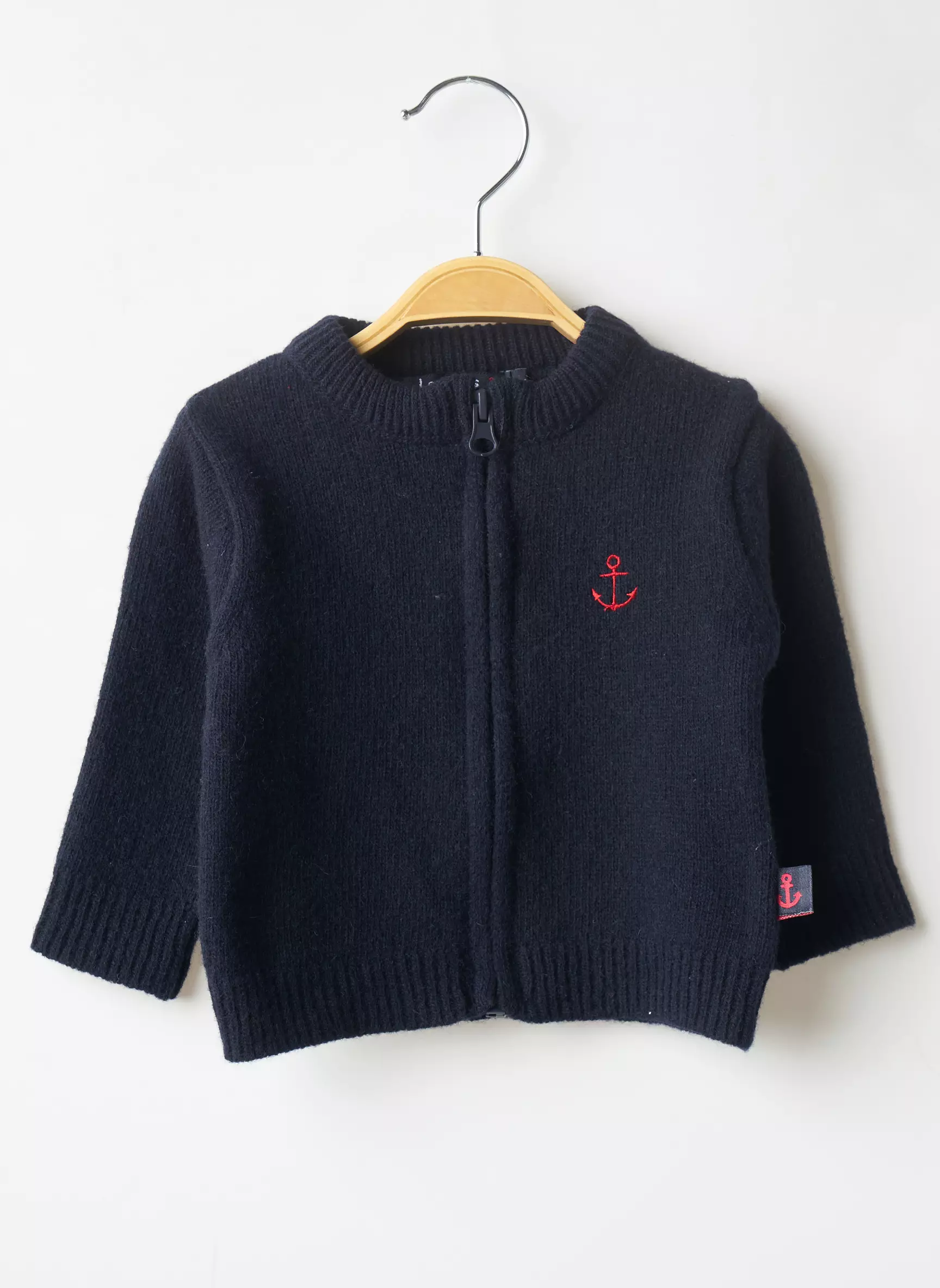 Les Petits Coeurs A La Mer Cardigans Garcon couleur bleu