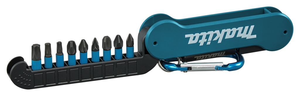 Accessoires Makita E-12005 Coffret d'embouts de tournevis à percussion noirs, 10 pièces