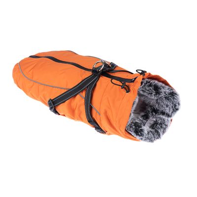 TIAKI Hundemantel mit Geschirr Arkon, orange