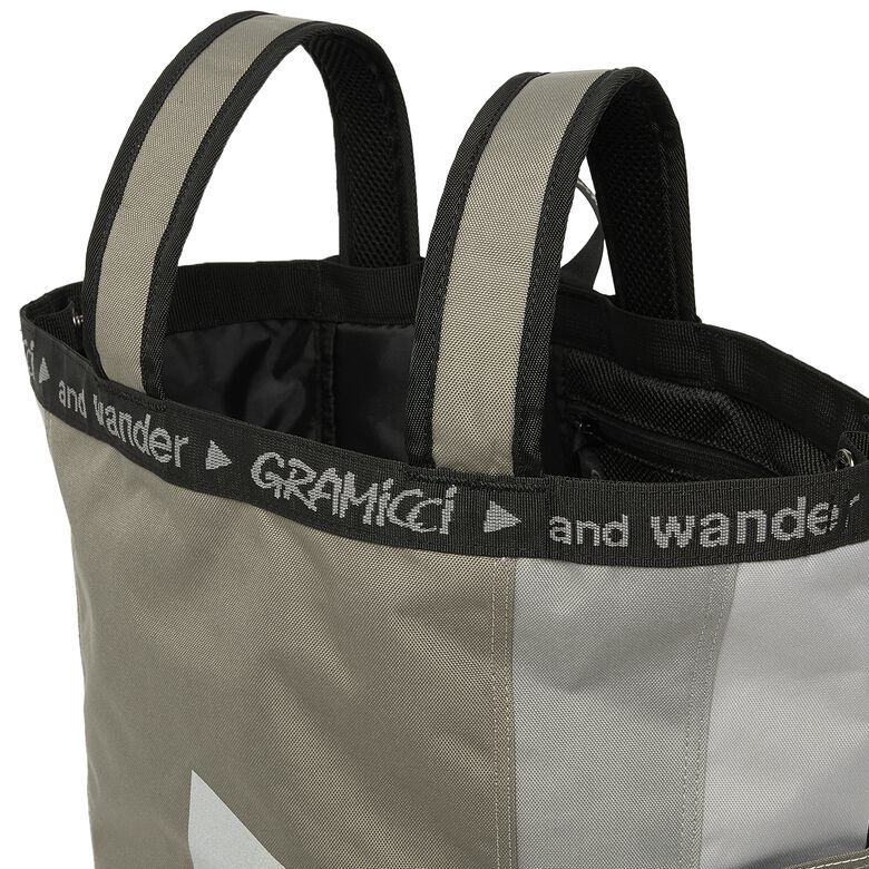 Gramicci x And Wander Multi Patchwork 2Way Pack multi beige