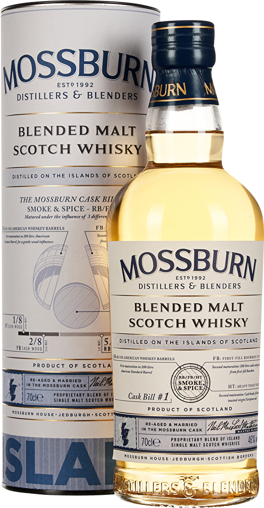 Mossburn Scotch Whisky Blended Malt No. 1 Island 0,7 Liter