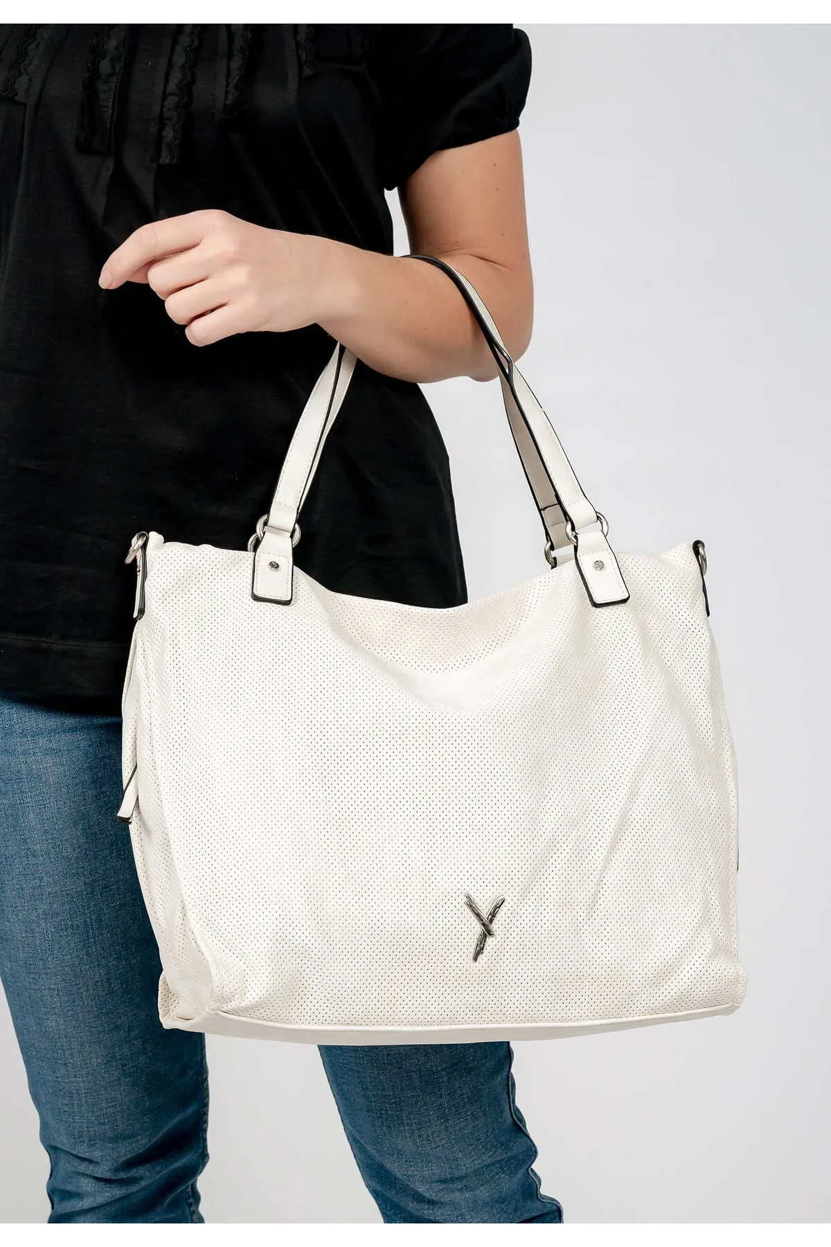 SURI FREY  Handtasche - Weiß - Unifarben