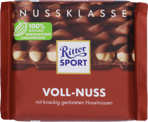 Ritter Sport Nussklasse Voll-Nuss