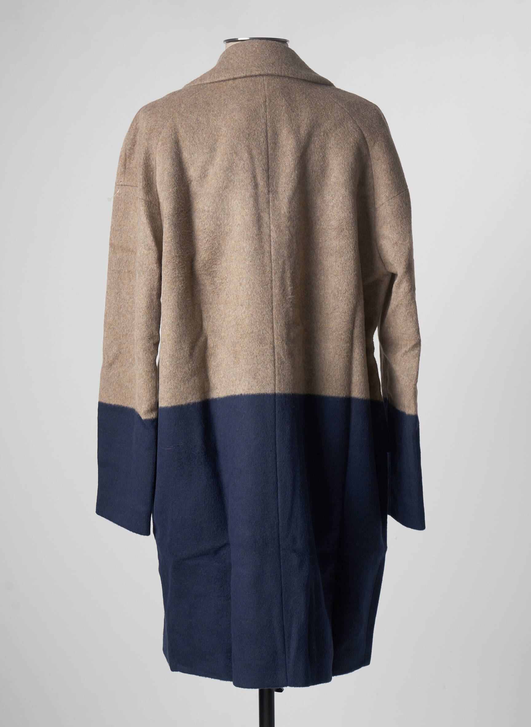 Benetton Manteaux Longs Femme couleur beige