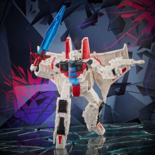 Transformers: Shattered Glass Voyager Class Actionfigur 2021 Starscream 18 cm