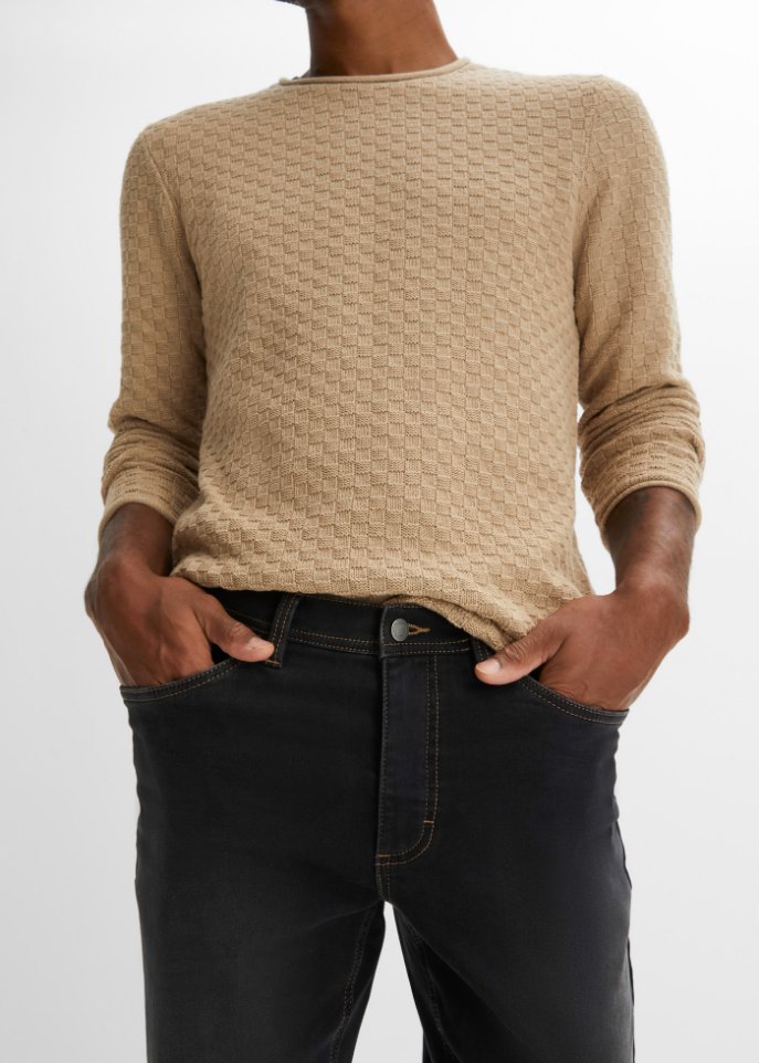Regular Fit Stretch-Thermojeans, Bootcut
