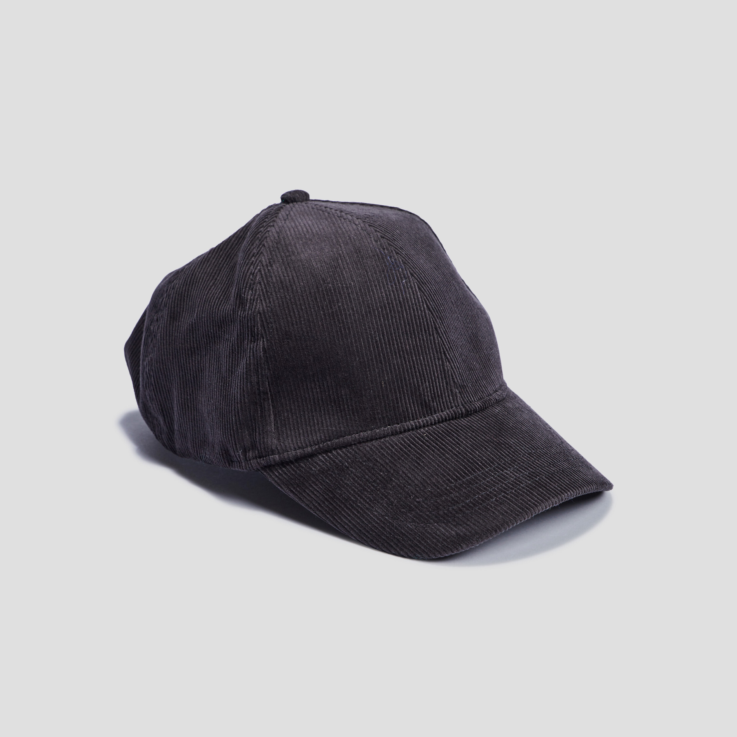 Casquette velours gris foncé homme | La Halle