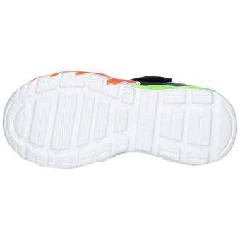 Skechers Flex Glow Bolt Sneaker in schwarz