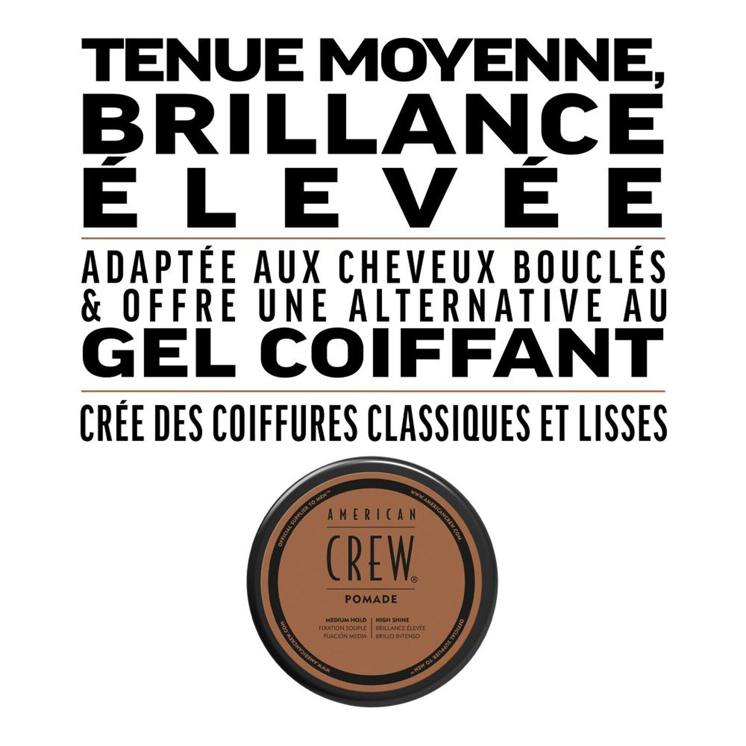 American Crew Pomade Cire de Coiffage 85g