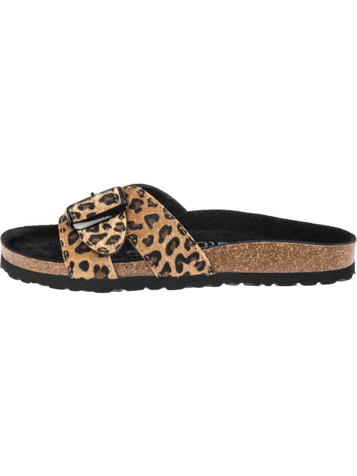 palado Pantoletten in Leo Beige günstig kaufen