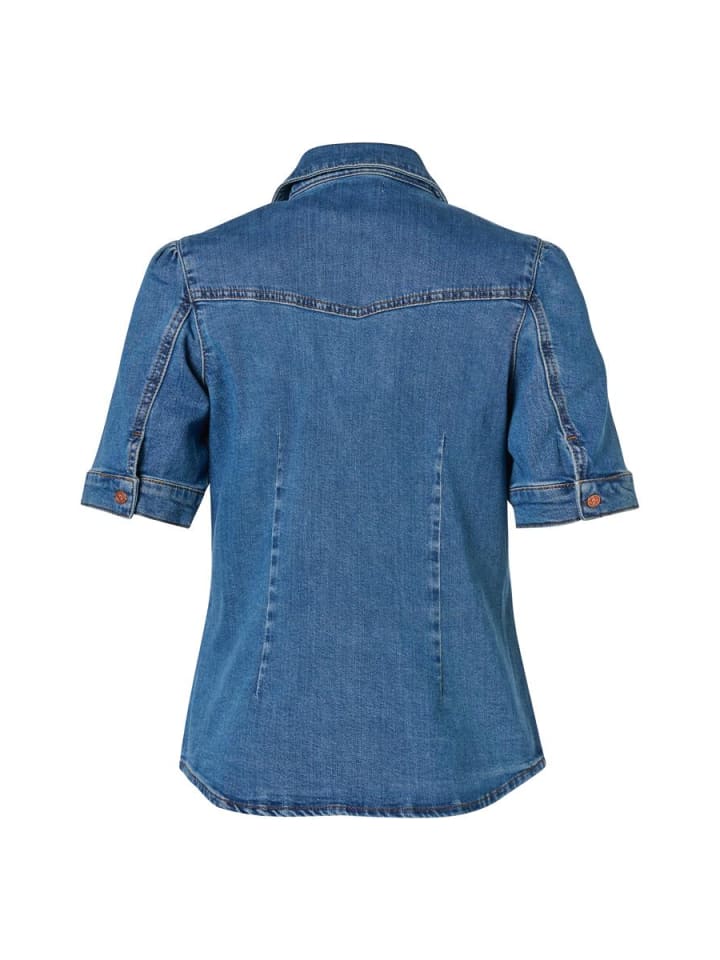 Mart Visser Caroline Tensen Brighton Jeansbluse Mittelblauer Denim günstig kaufen 42