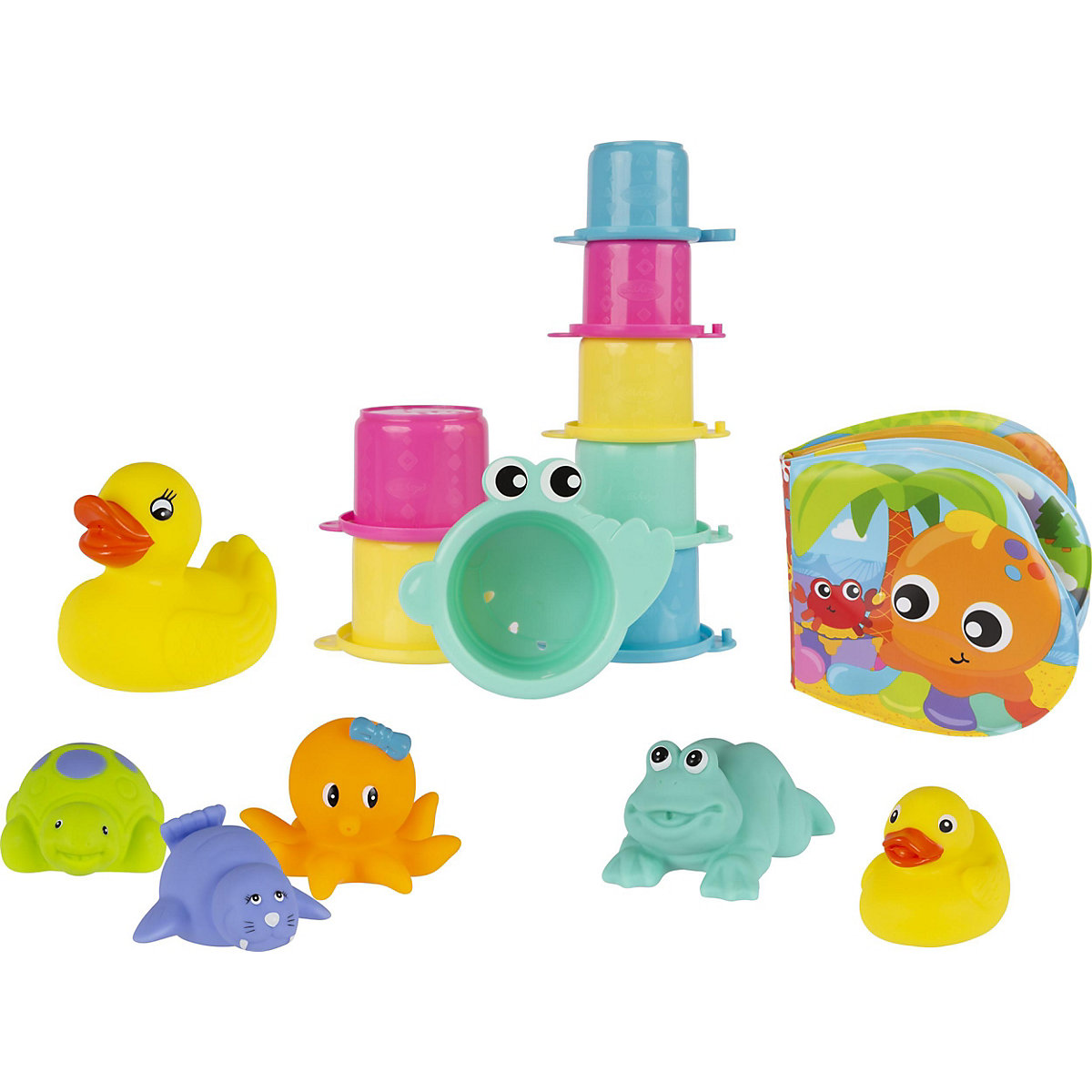 Badespielzeug Geschenkset, 15-tlg.