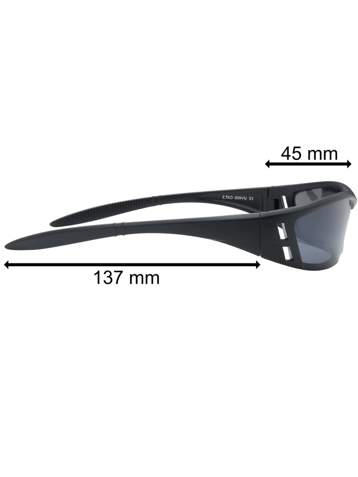 BEZLIT Sport Sonnenbrille in Schwarz Smoke günstig kaufen onesize
