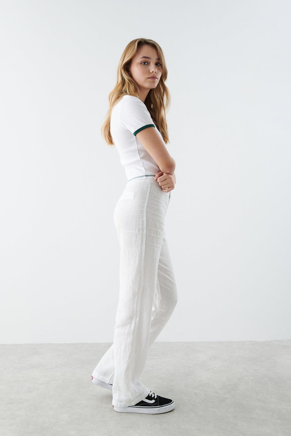 I&e linen trousers