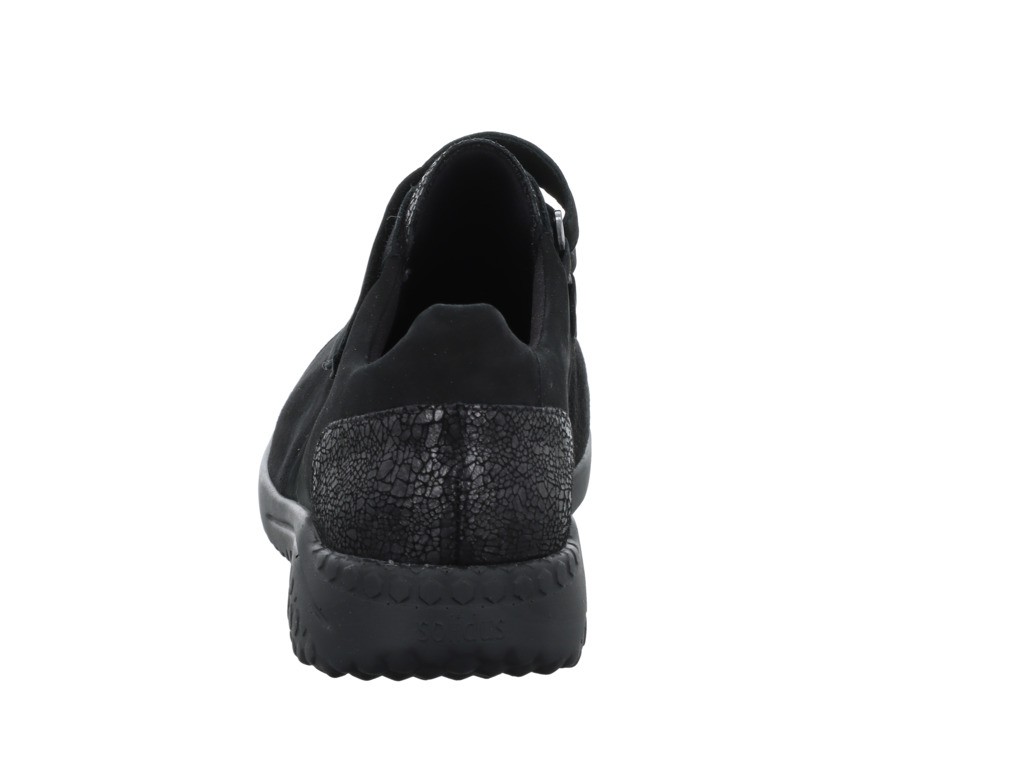 SOLIDUS Sportliche Slipper schwarz Kyle