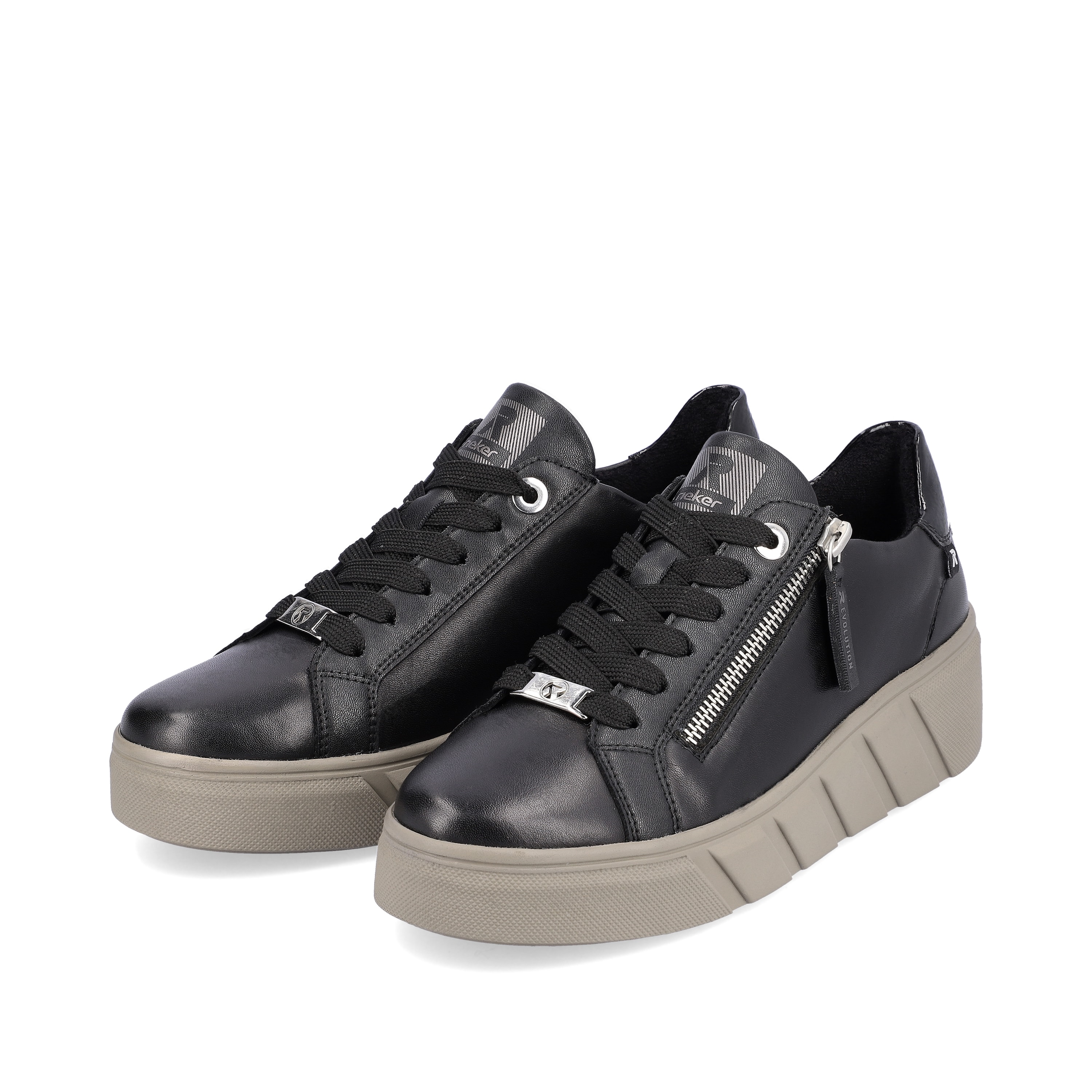 Rieker Damen Sneaker Low urban black