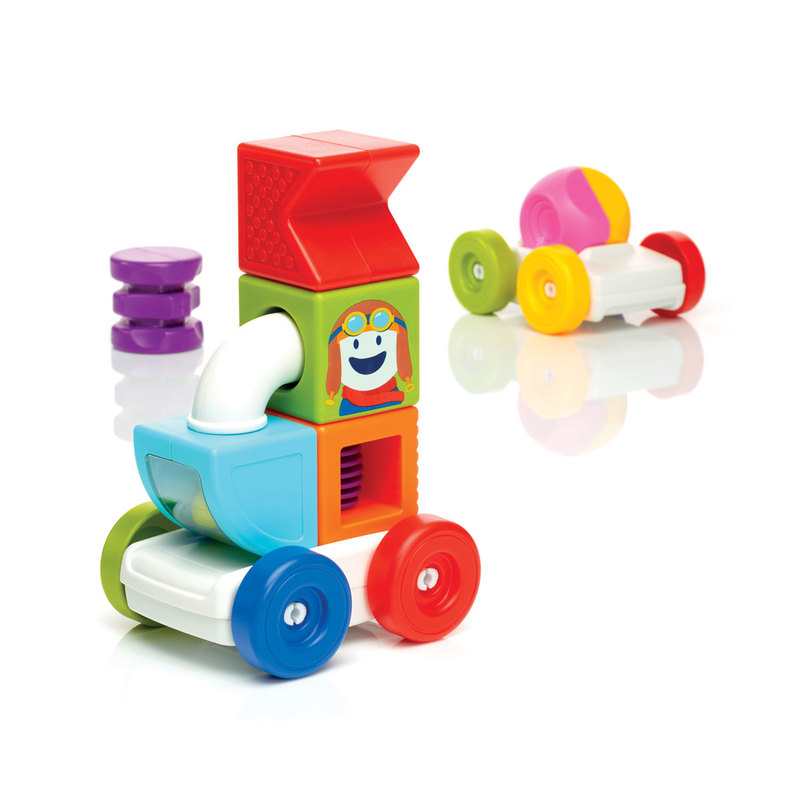 Jeu Magnétique Mon premier véhicule et 24 défis